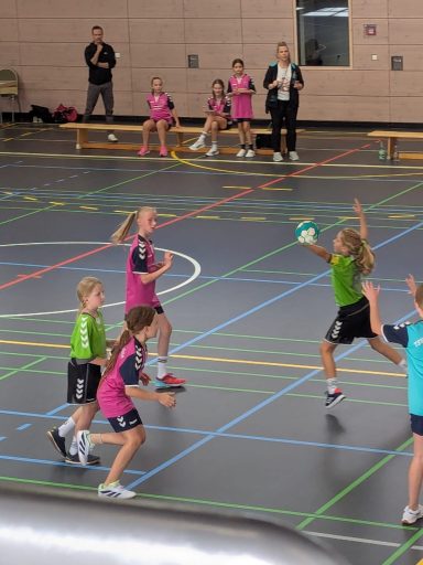 Korbball Jugend in der Halle